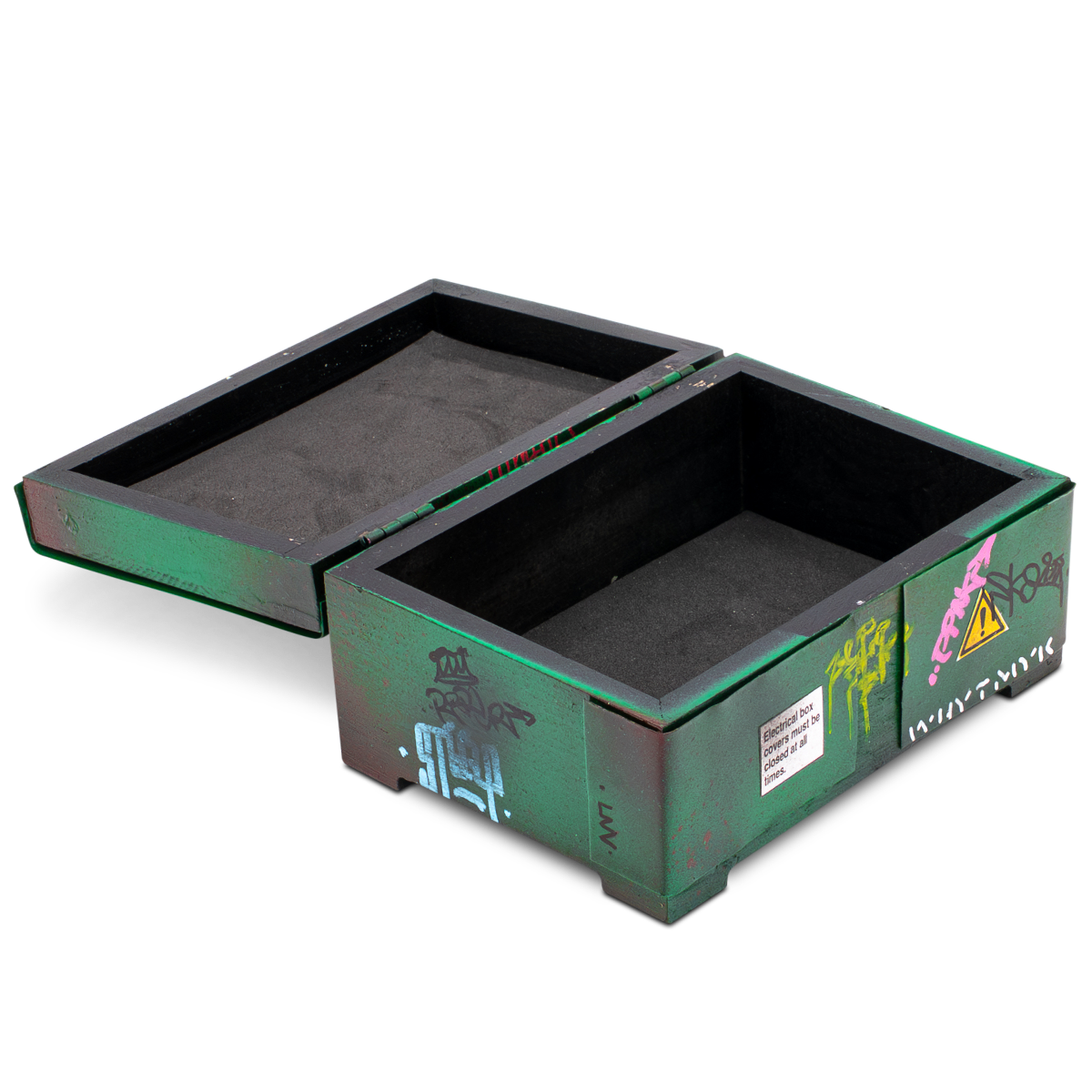 WhytMykConcrete Fingerboard Ramp - Electrical Storage Box – The Vault ...