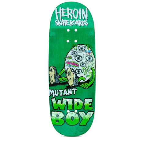 Chems x Heroin Skateboards Fingerboard Deck - Mutant Wide Boy