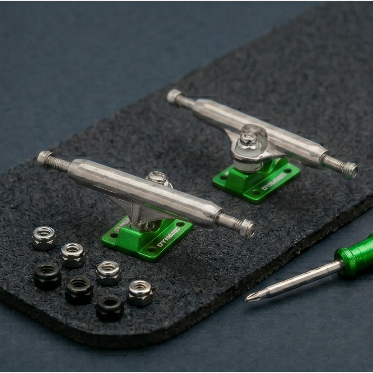Dynamic Fingerboard Dual Bearing Trucks - 31mm