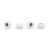 FlatFace Fingerboard G10 Dual Bearing Wheels - 60D Ultra - White