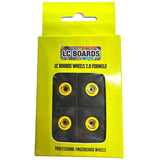LC Boards Lettered Urethane Fingerboard Wheels - Bowl 2.0