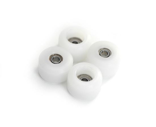 FlatFace Fingerboard G4 Bearing Wheels - White