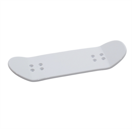 FlatFace x Duck Decks D-16 Polycabonate Fingerboard Deck - Zeph White