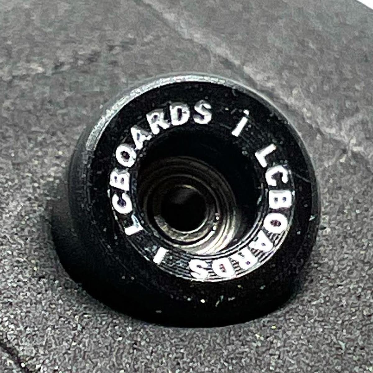 LC Boards Lettered Urethane Fingerboard Wheels - Bowl 2.0