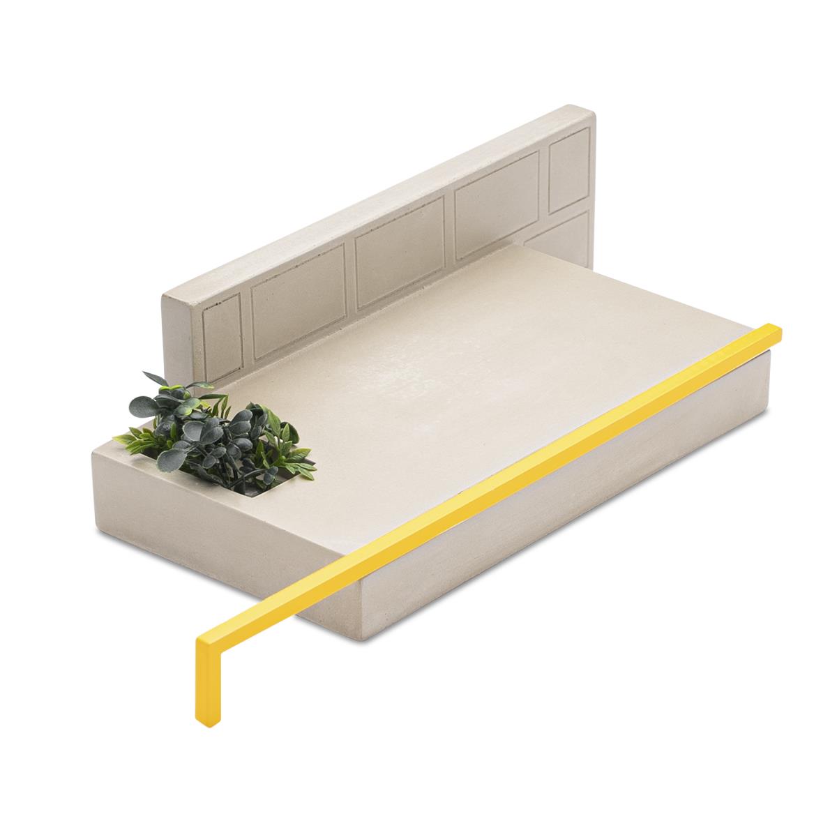 Level Ledges Fingerboard Ramp - Bam Jam Out Rail