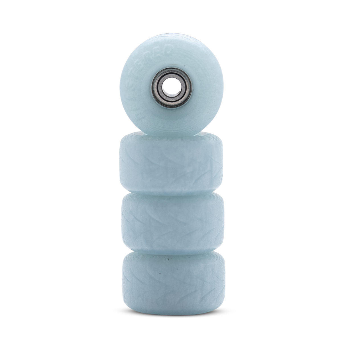 Blistered Tires 72D Ultra Fingerboard Wheels - Translucent Off-White
