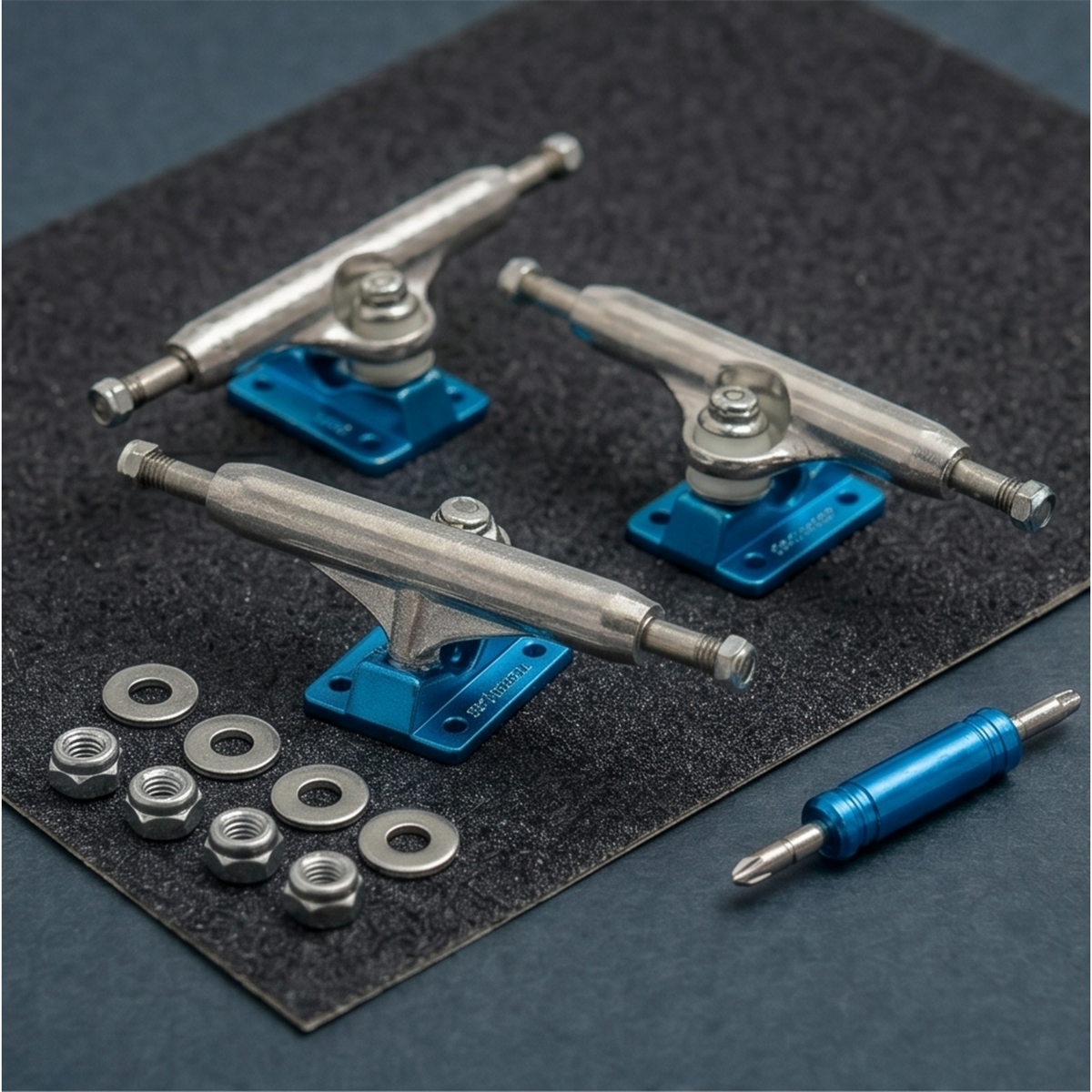 Dynamic Fingerboard Dual Bearing Trucks - 31mm