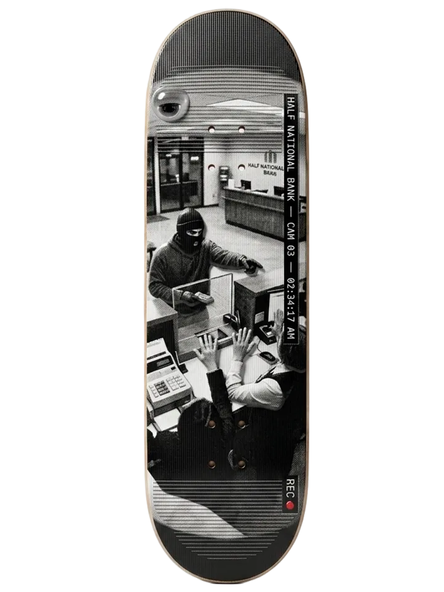 Half Fingerboard Deck - Half National Bank — CAM 03