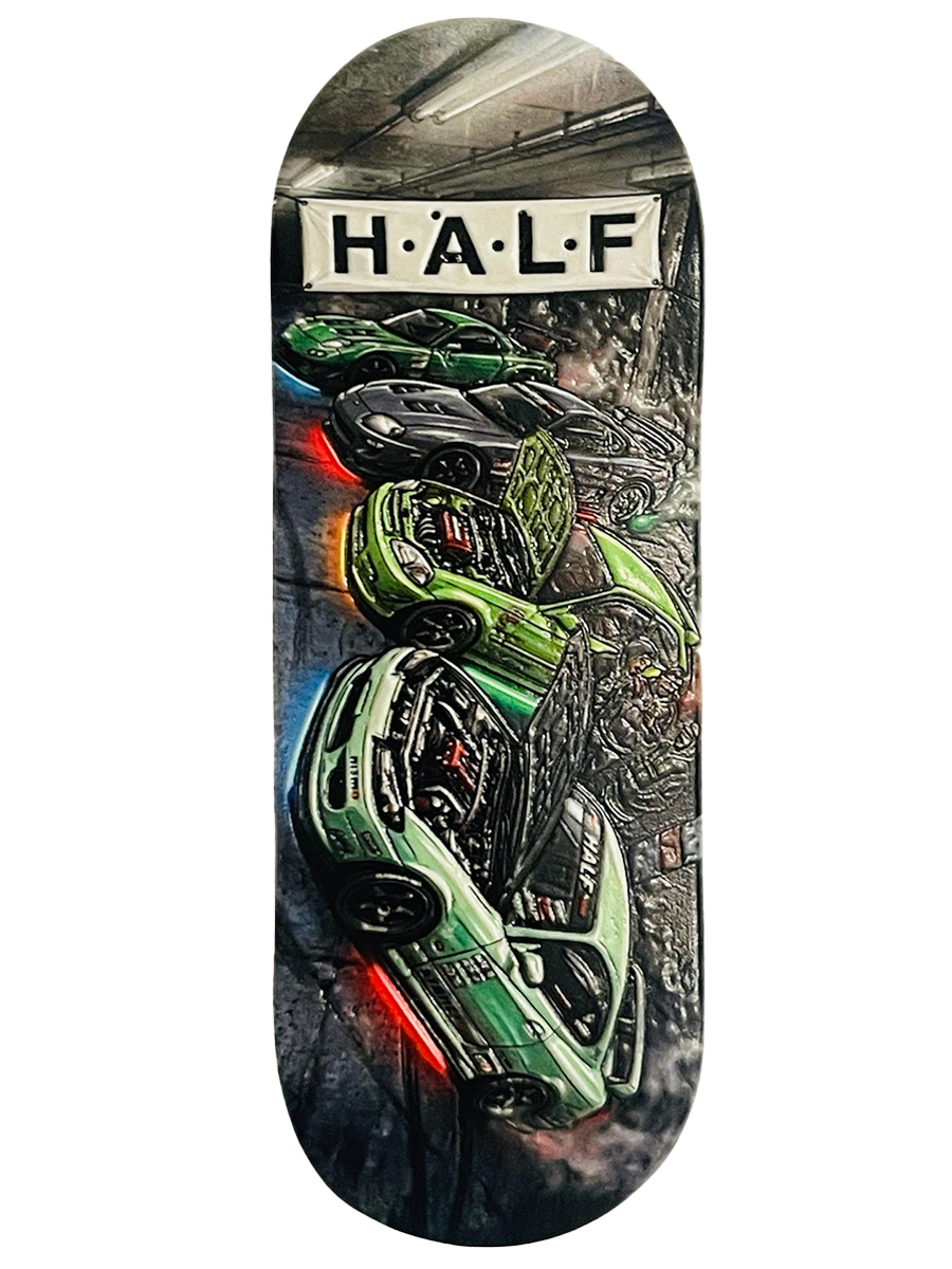 Half Fingerboard Deck - Half Boosted