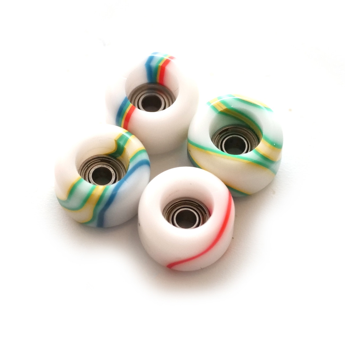 FlatFace Fingerboard LE G4 Wheels - Candy Swirls