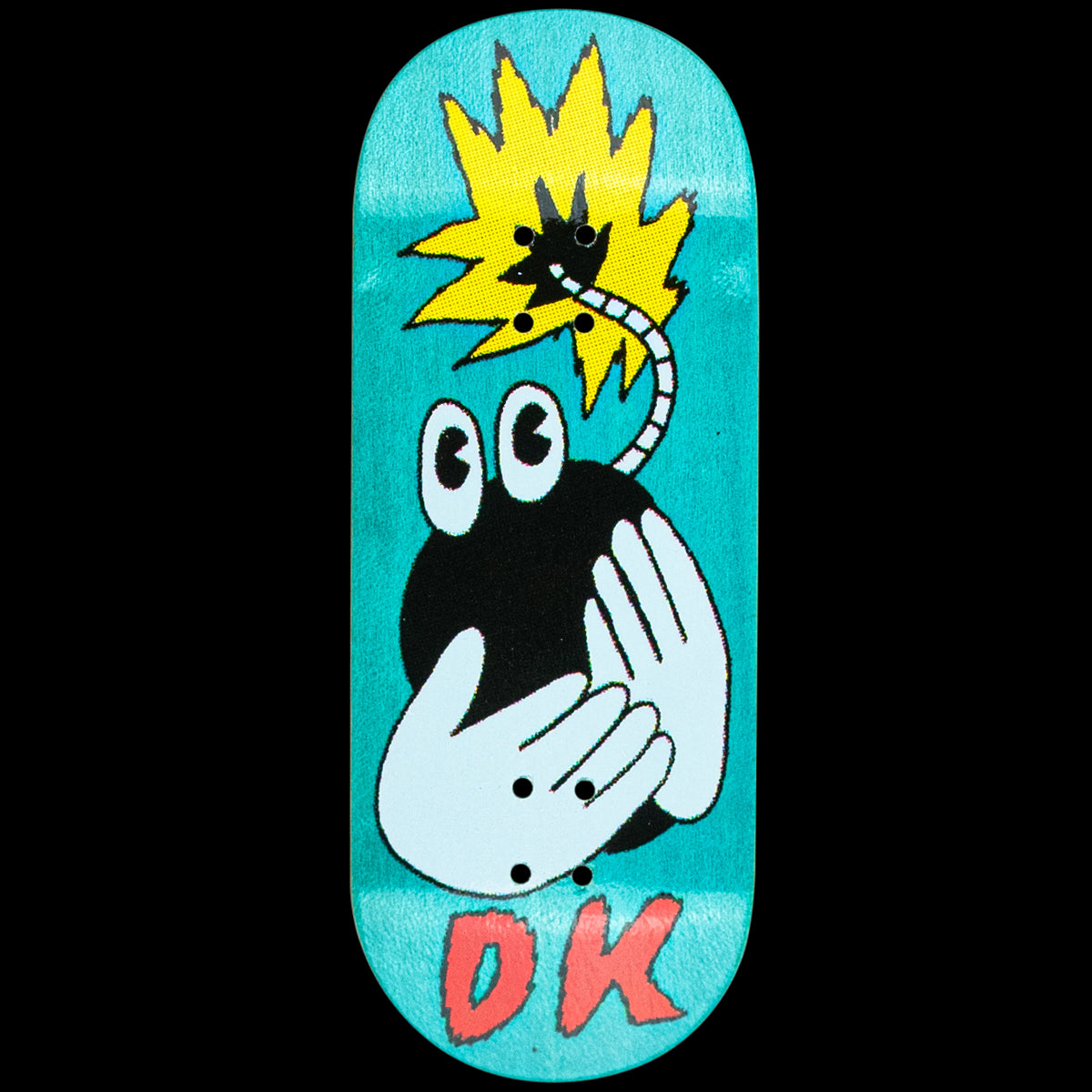 DK Real Wear Fingerboard Deck - Bomb Blue