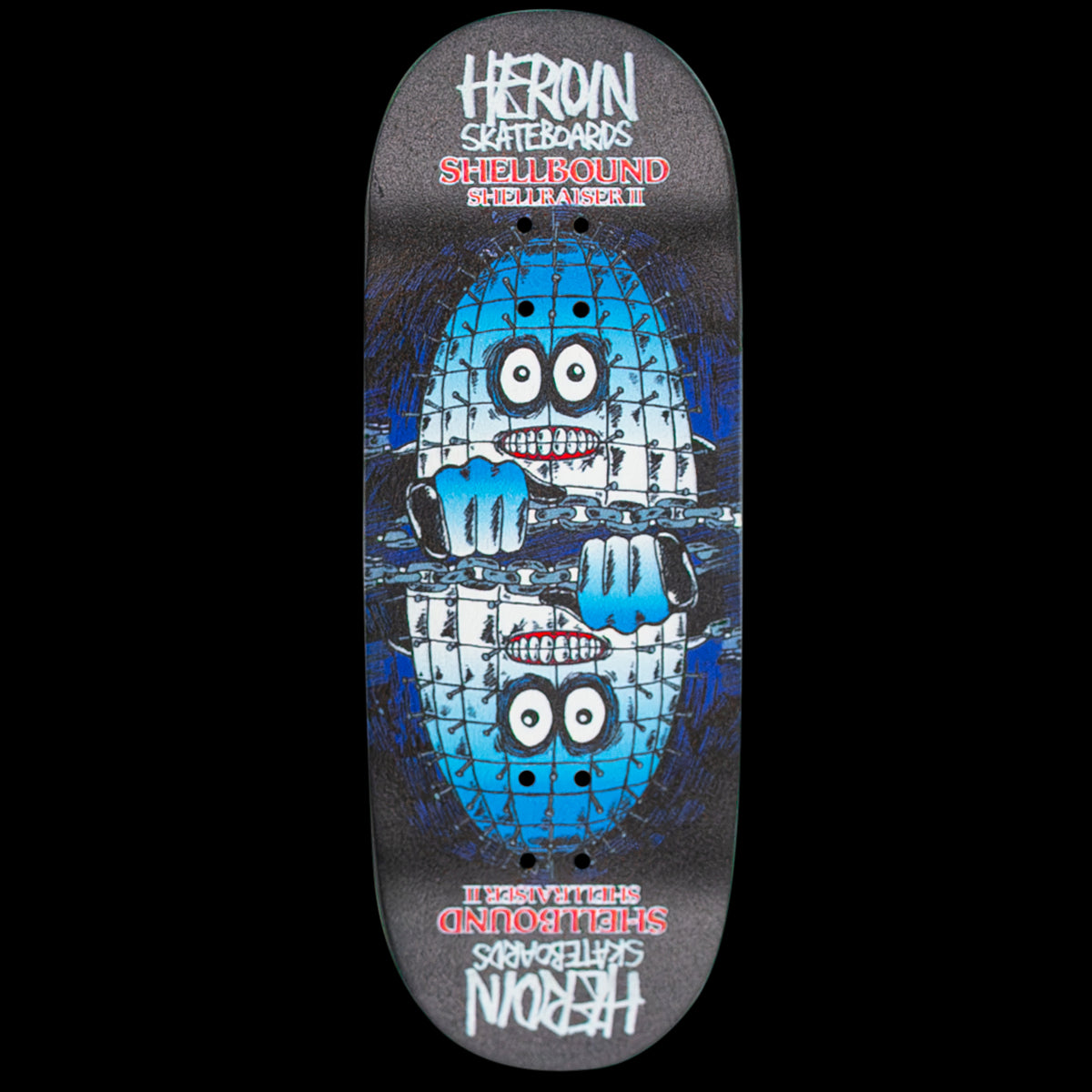 Close Up x Heroin Skateboards Fingerboard Deck - Shellraiser II