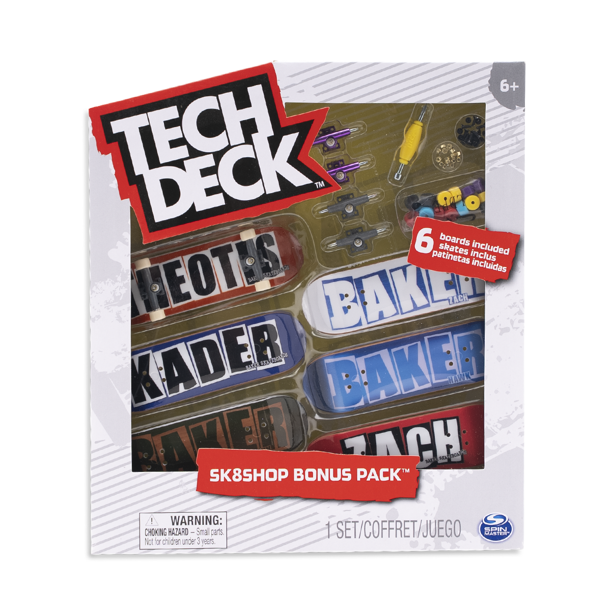 Tech Deck Fingerboard Complete - Sk8 Shop Bonus Pack