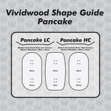 VividWood Fingerboard Pancake Deck - Less is More
