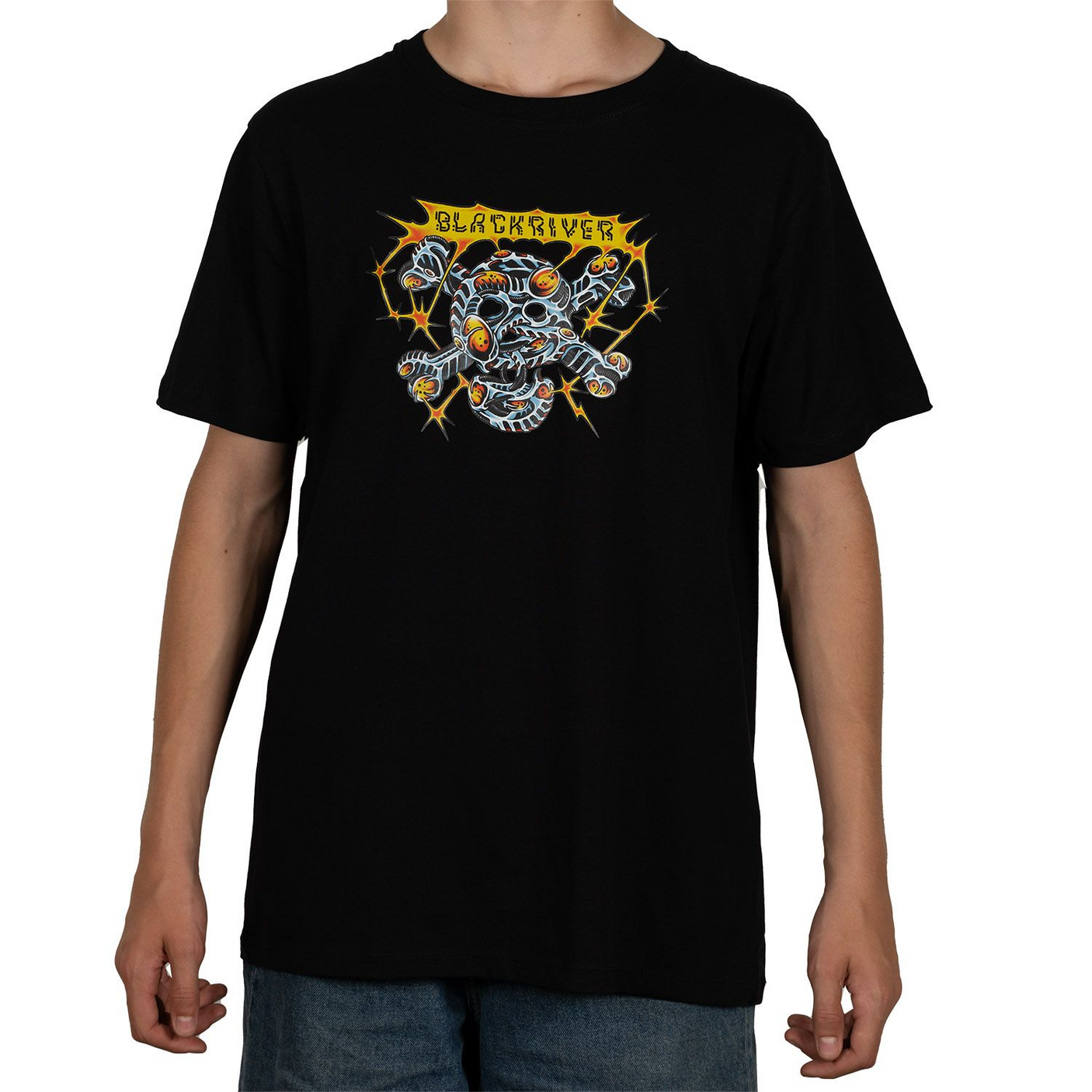 Blackriver Alienskull Oragnic T-Shirt