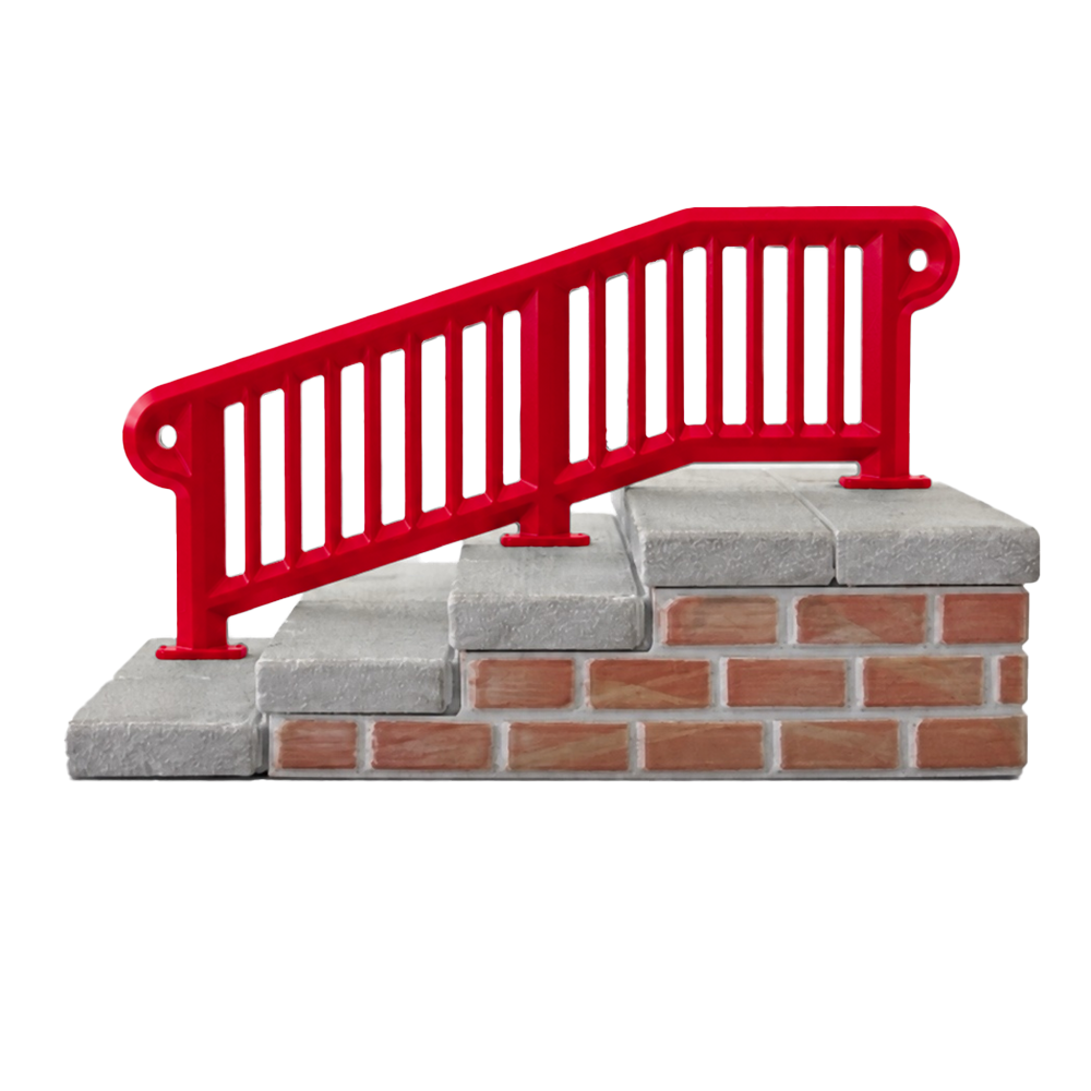 Silent Obstacles Fingerboard Ramp - Silent Stairset Rail