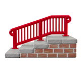 Silent Obstacles Fingerboard Ramp - Silent Stairset Rail
