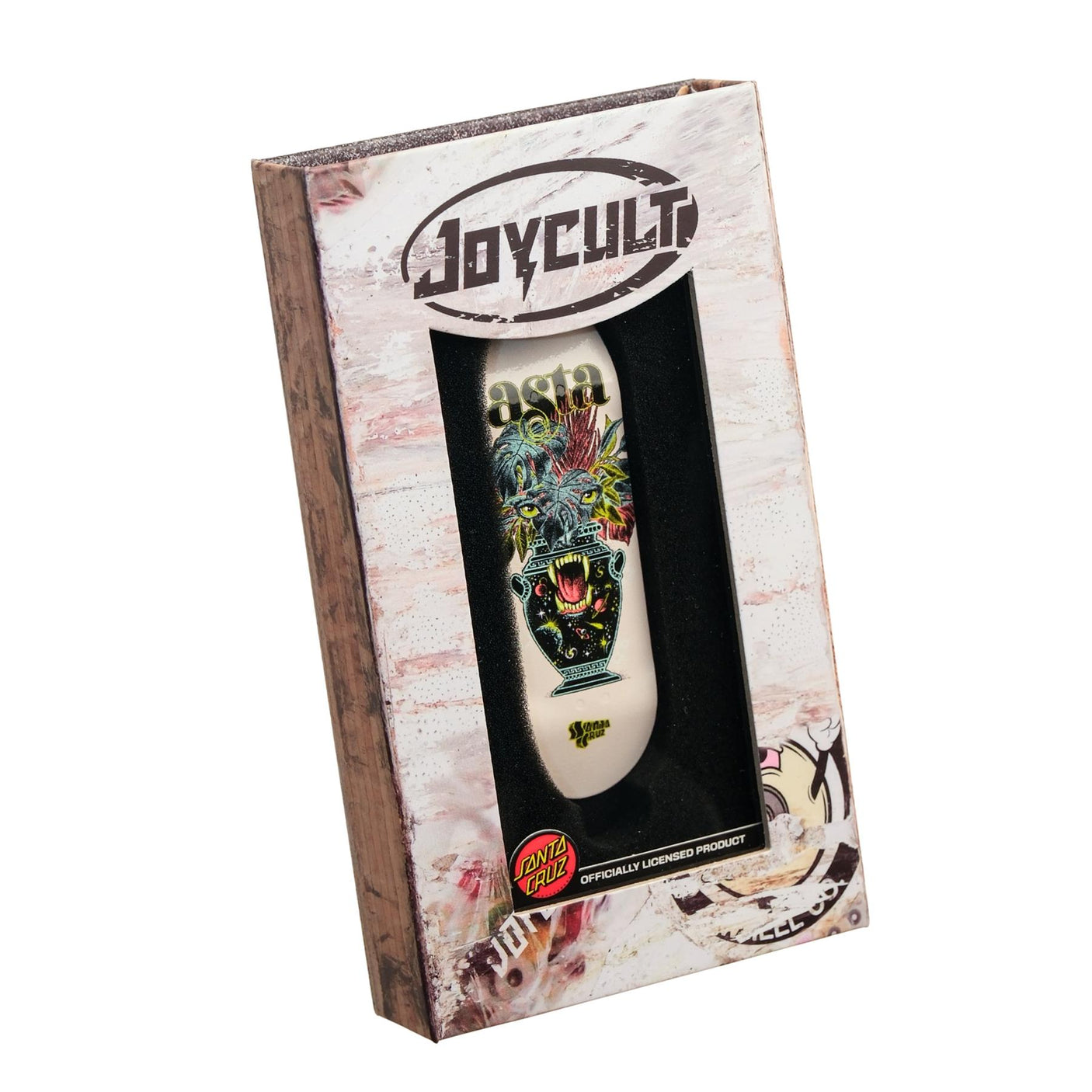Joycult x Santa Cruz Fingerboard Deck - Asta Cosmic Eyes