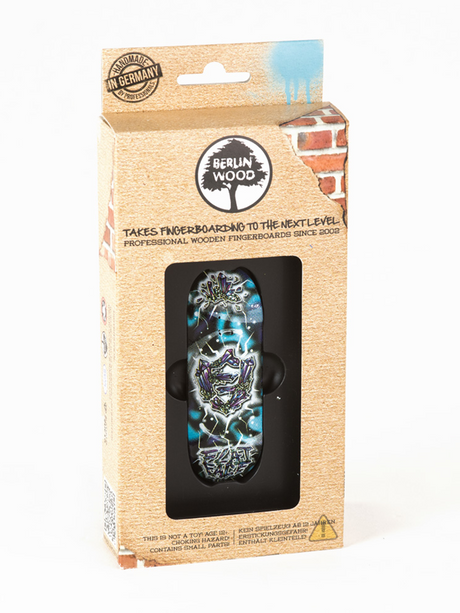 Berlinwood Fingerboard Deck - FlatFace Crystal