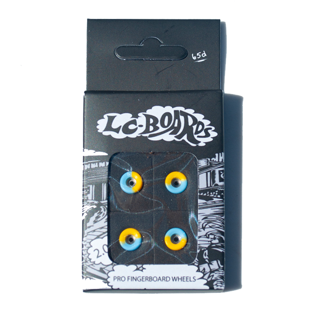 LC Boards 65D Fingerboard Wheels - Bowl 2.0
