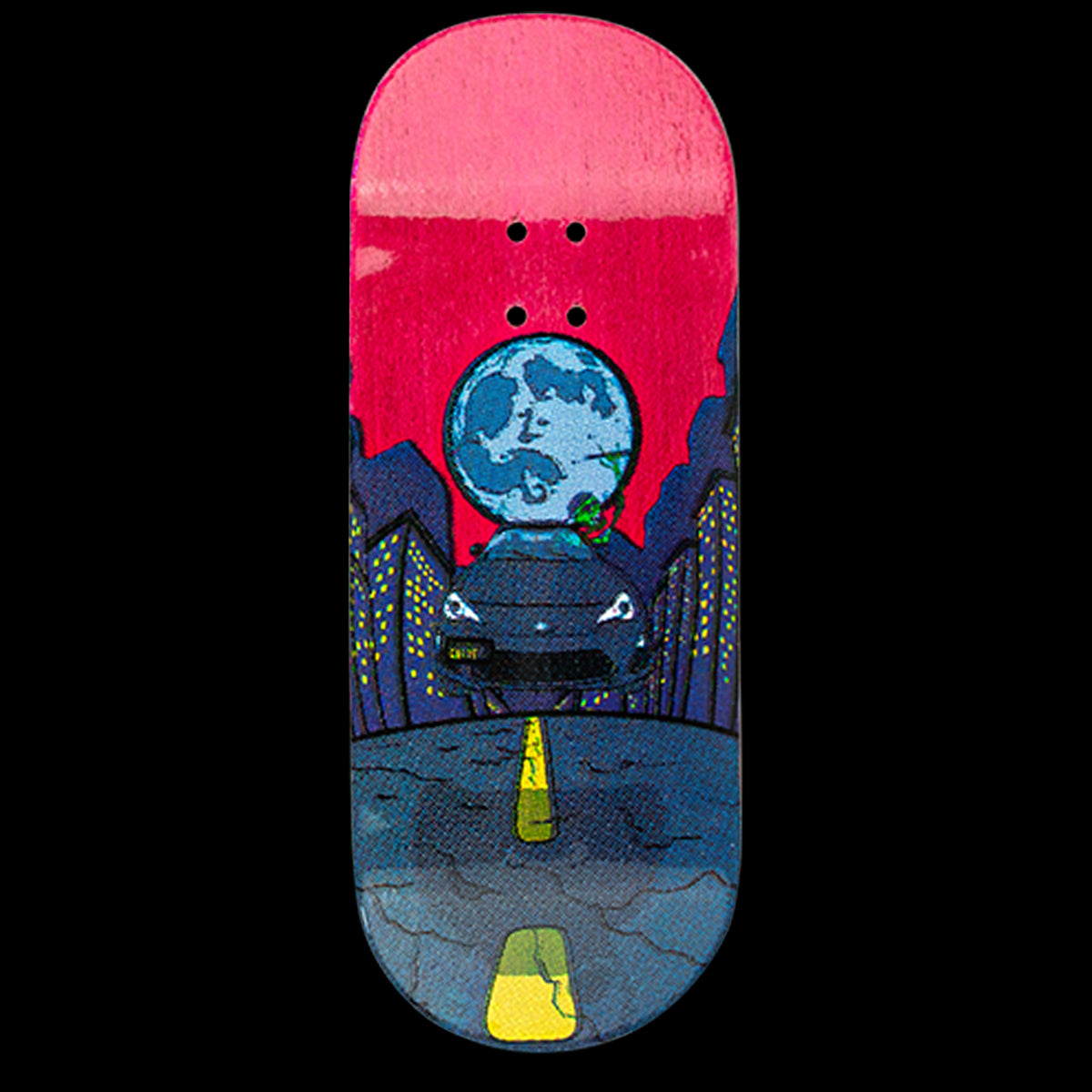 Kalye Fingerboard Deck - Road Trip G