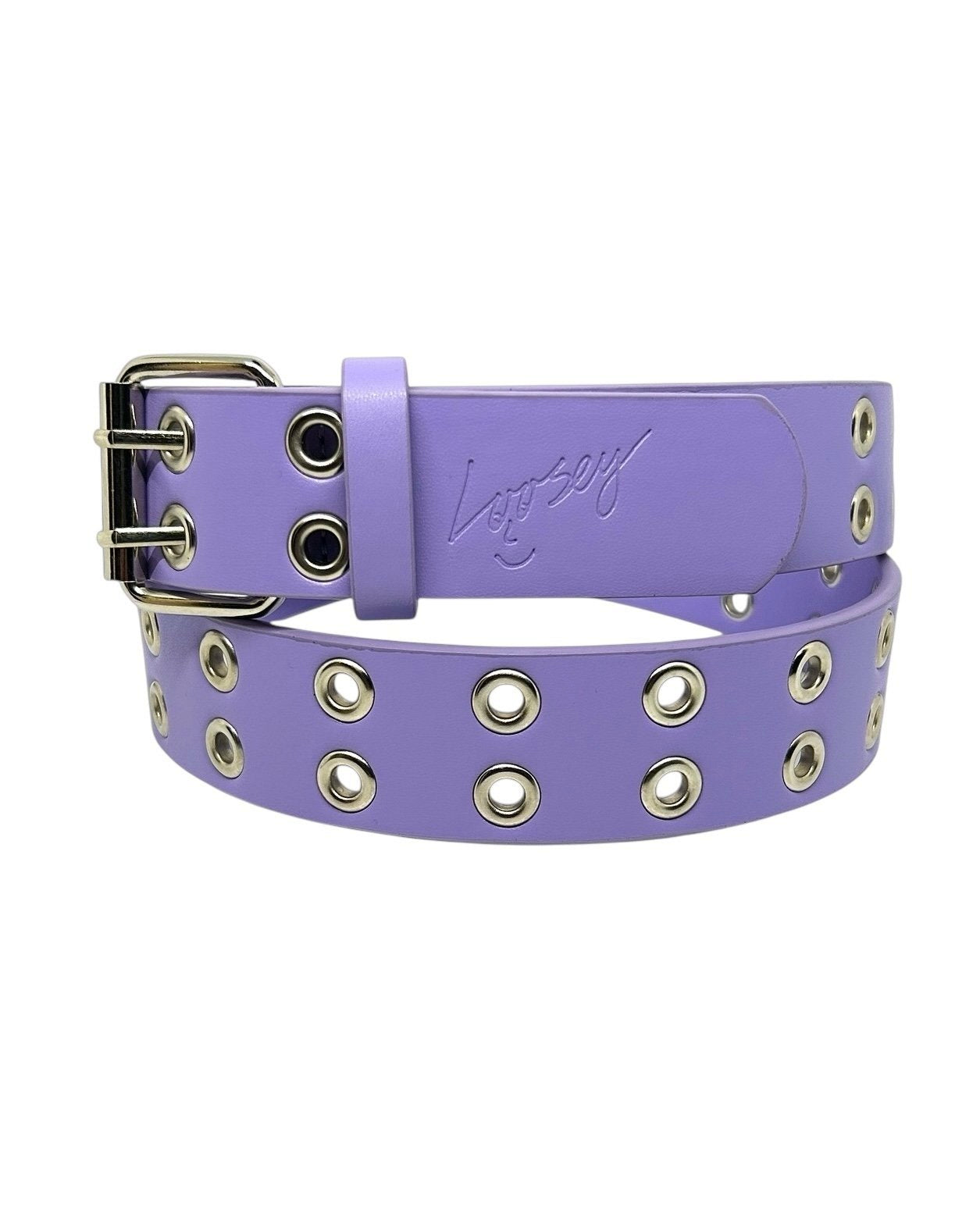 Loosey Lavender Grommet Hole Belt