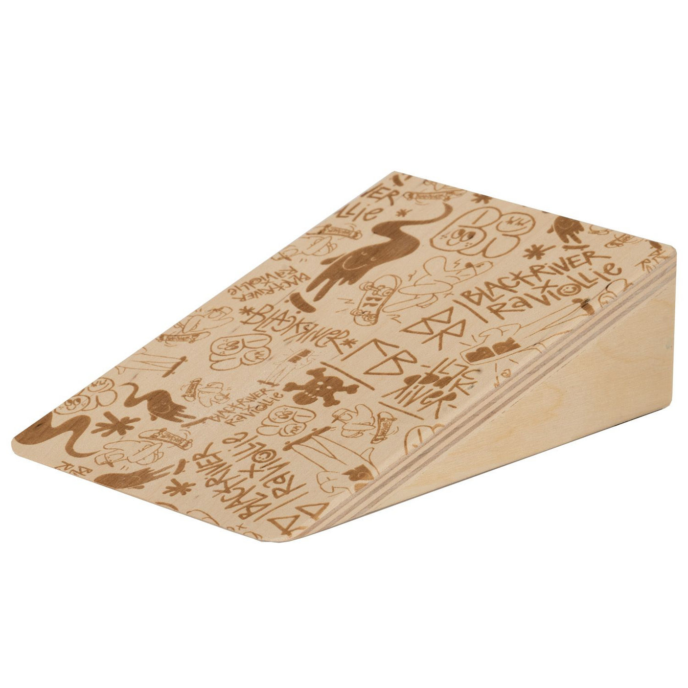 Blackriver Fingerboard Ramps - Pocket Kicker Raviollie Edition