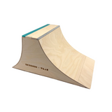 Teak Tuning Fingerboard Ramp - The Wall XL w/ Acrylic Coping