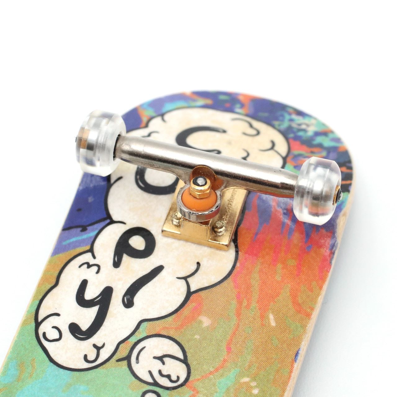 FlatFace Fingerboard G10 Dual Bearing Wheels - 72D Ultra - Clear