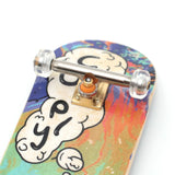 FlatFace Fingerboard G10 Dual Bearing Wheels - 72D Ultra - Clear