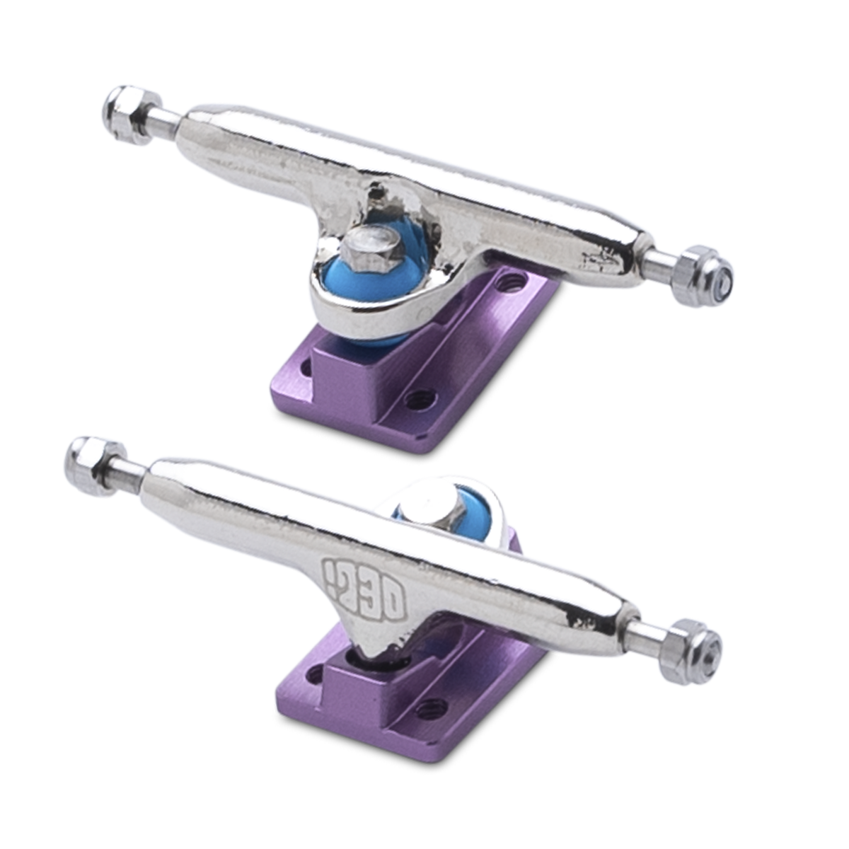 DeliDecks T2 Fingerboard Trucks - Hex Hybrid Trux 34mm
