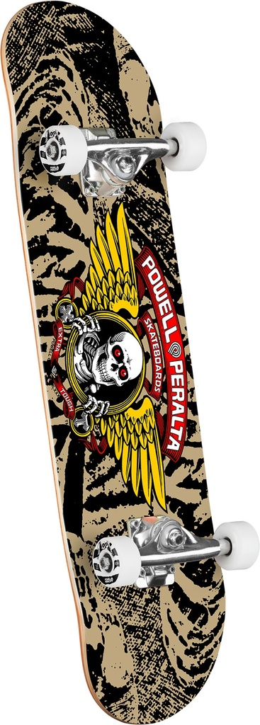 Powell Winged Skateboard Complete - Khaki/Black / 8.0 x 31.45