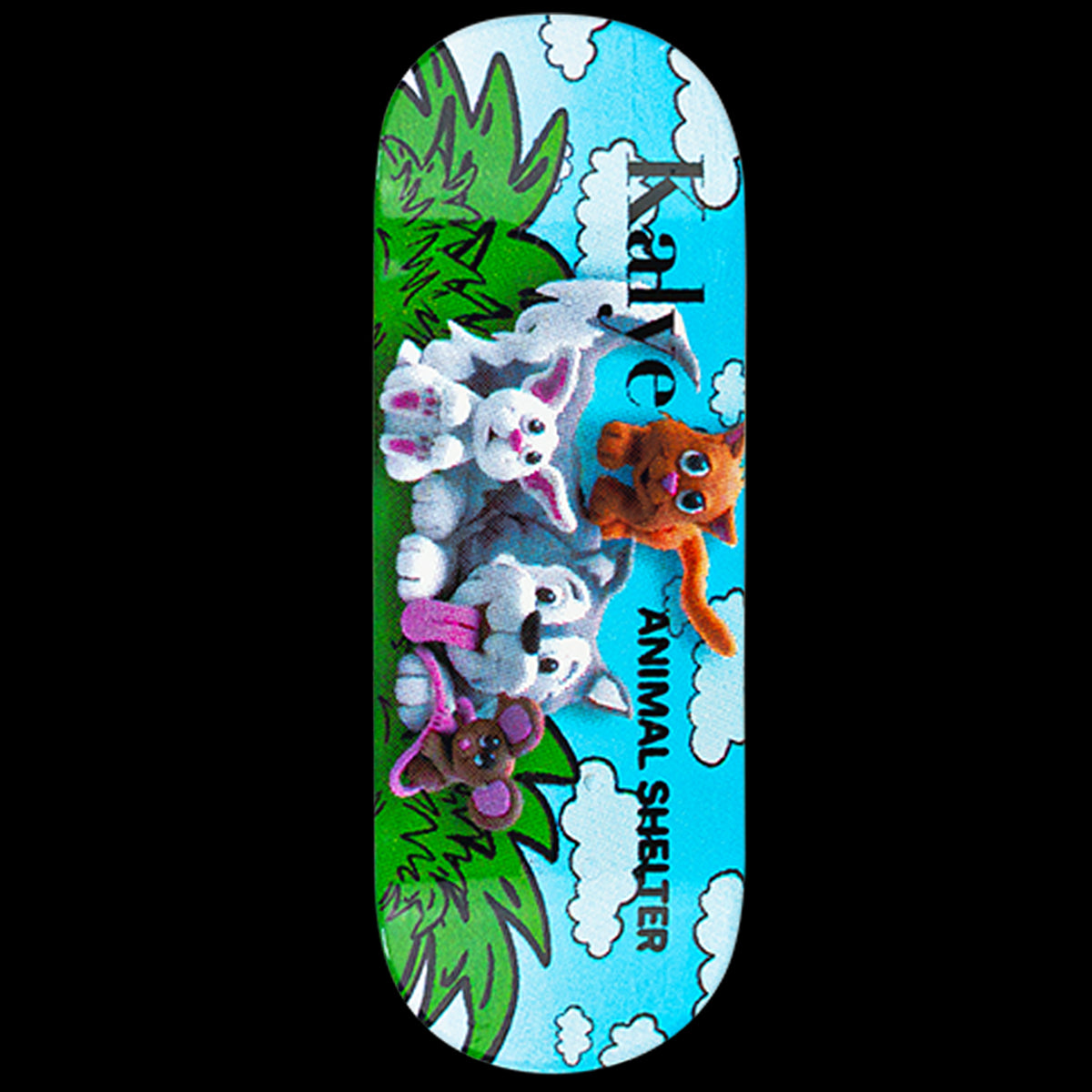 Kalye Fingerboard Deck - Animal Shelter