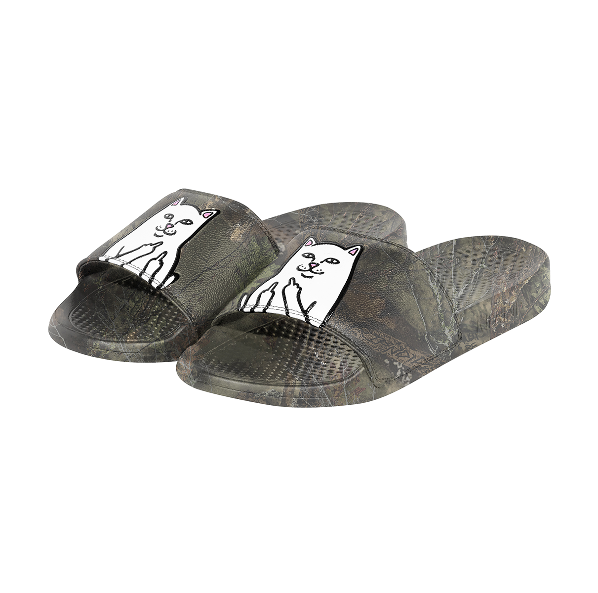 RIPNDIP Lord Nermal Tree Camo Slides