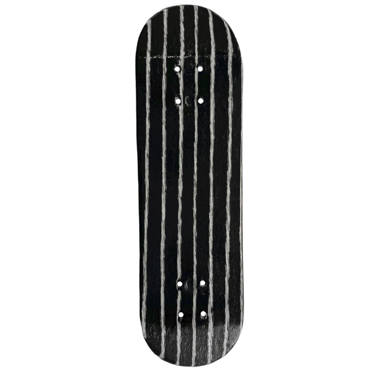 FlatFace G16 Premium Fingerboard Deck - Black/White Stripes – The 