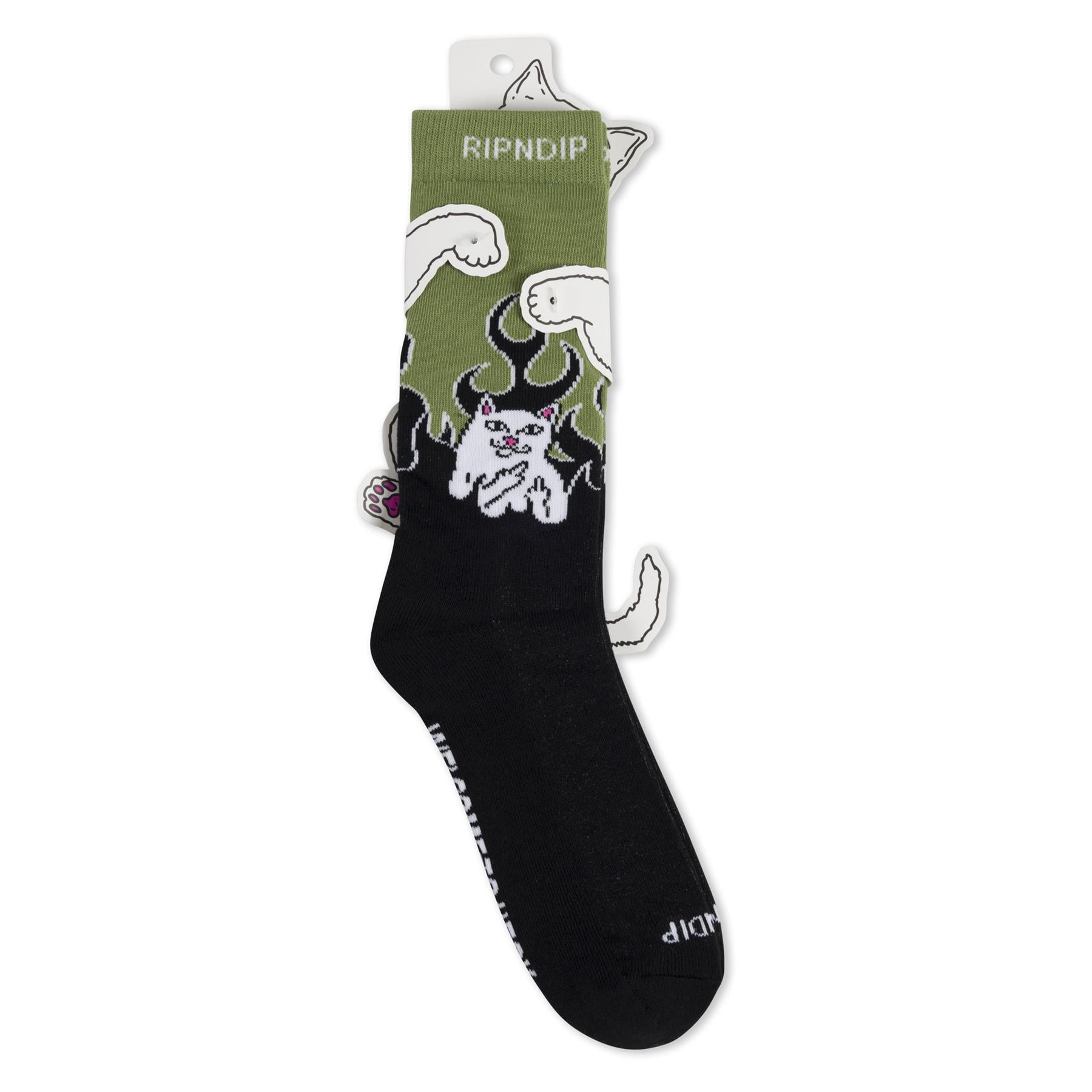 RIPNDIP Welcome to Heck Socks – The Vault Pro Scooters