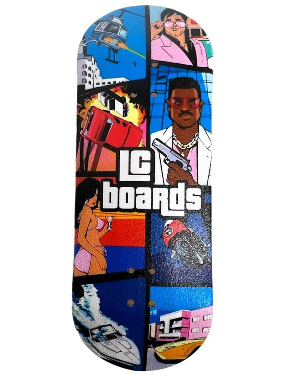 LC Fingerboards Deck - Major Automobile Theft
