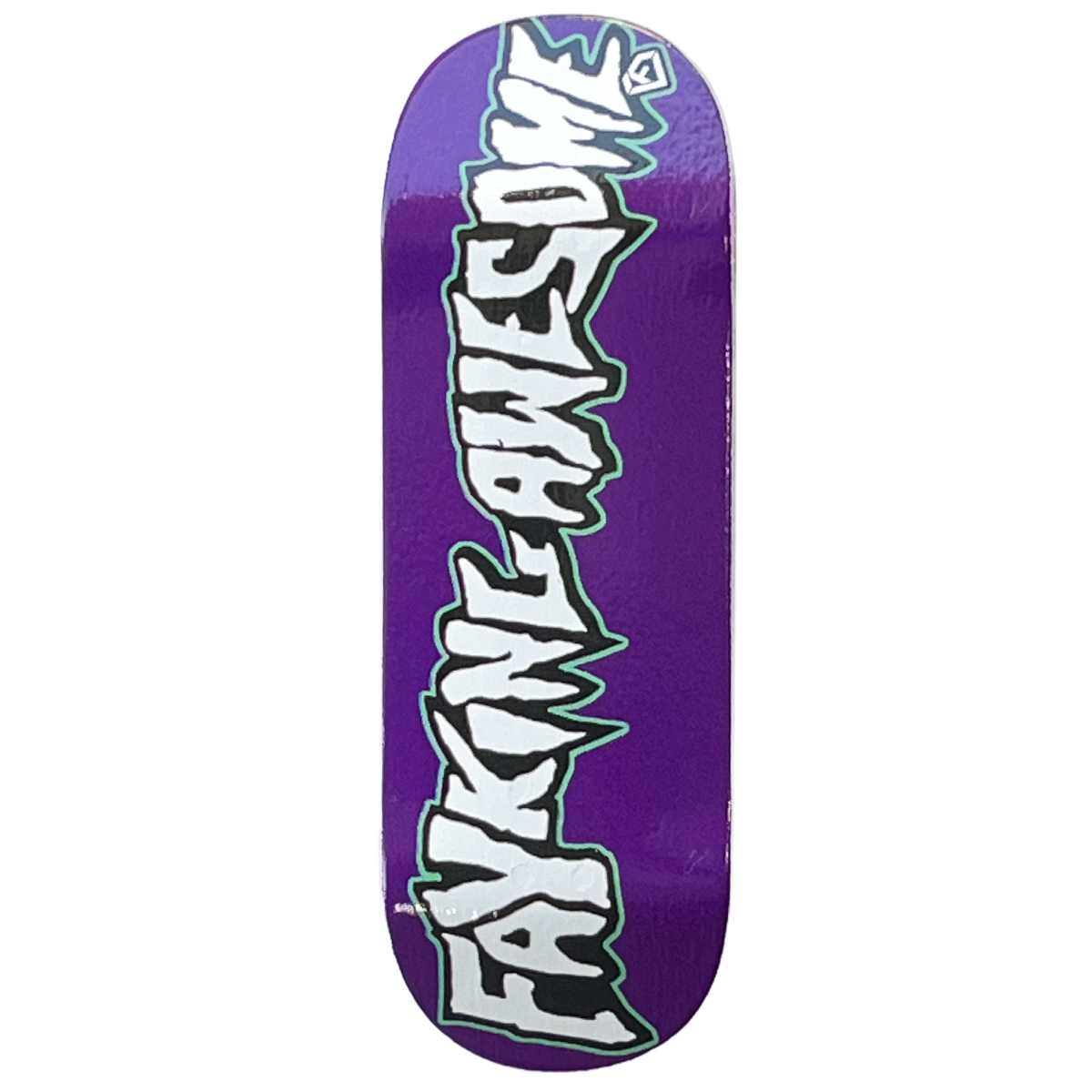 Faymus x DK Fingerboard Deck - Fayking Awesome Purple
