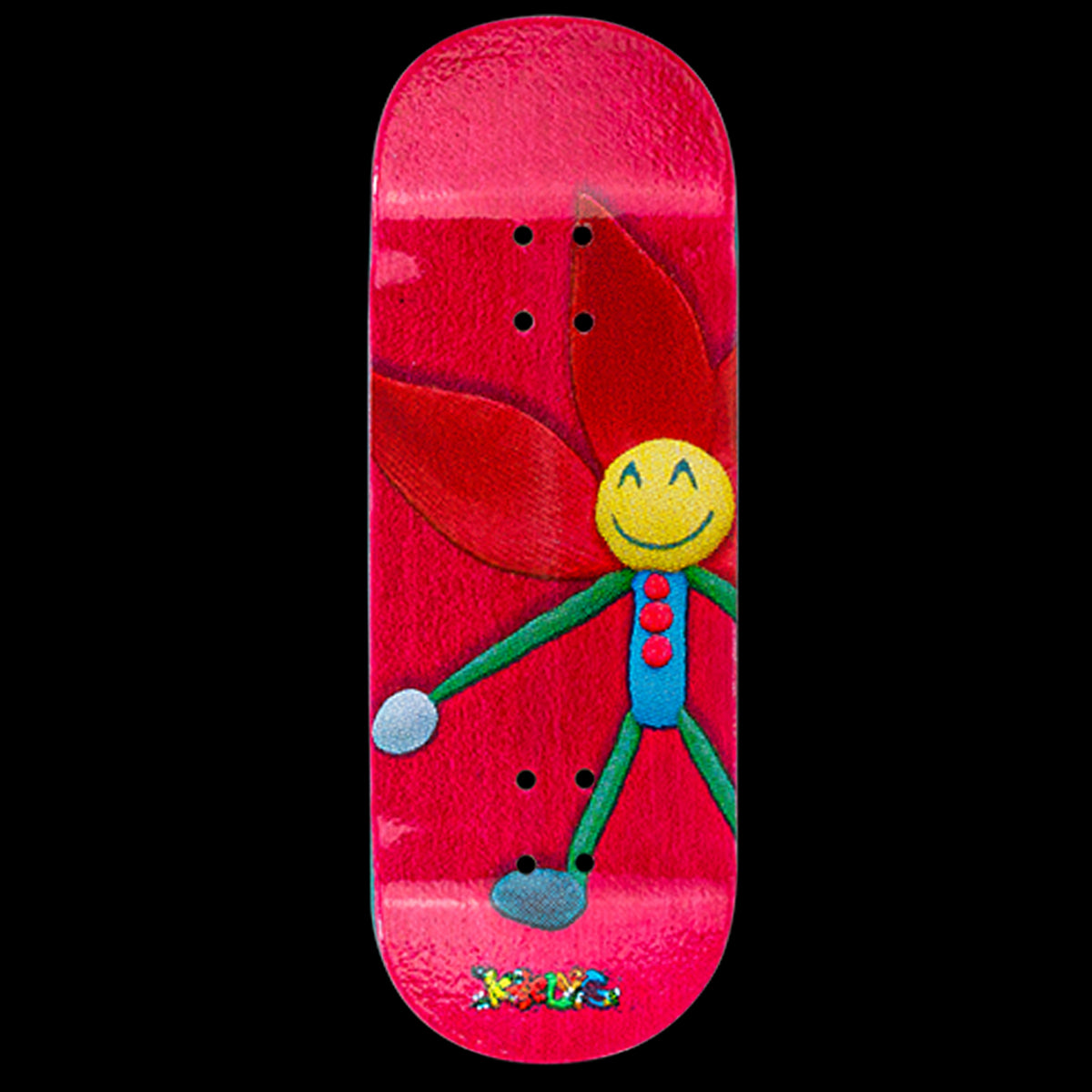 Kalye Fingerboard Deck - Flowers 2