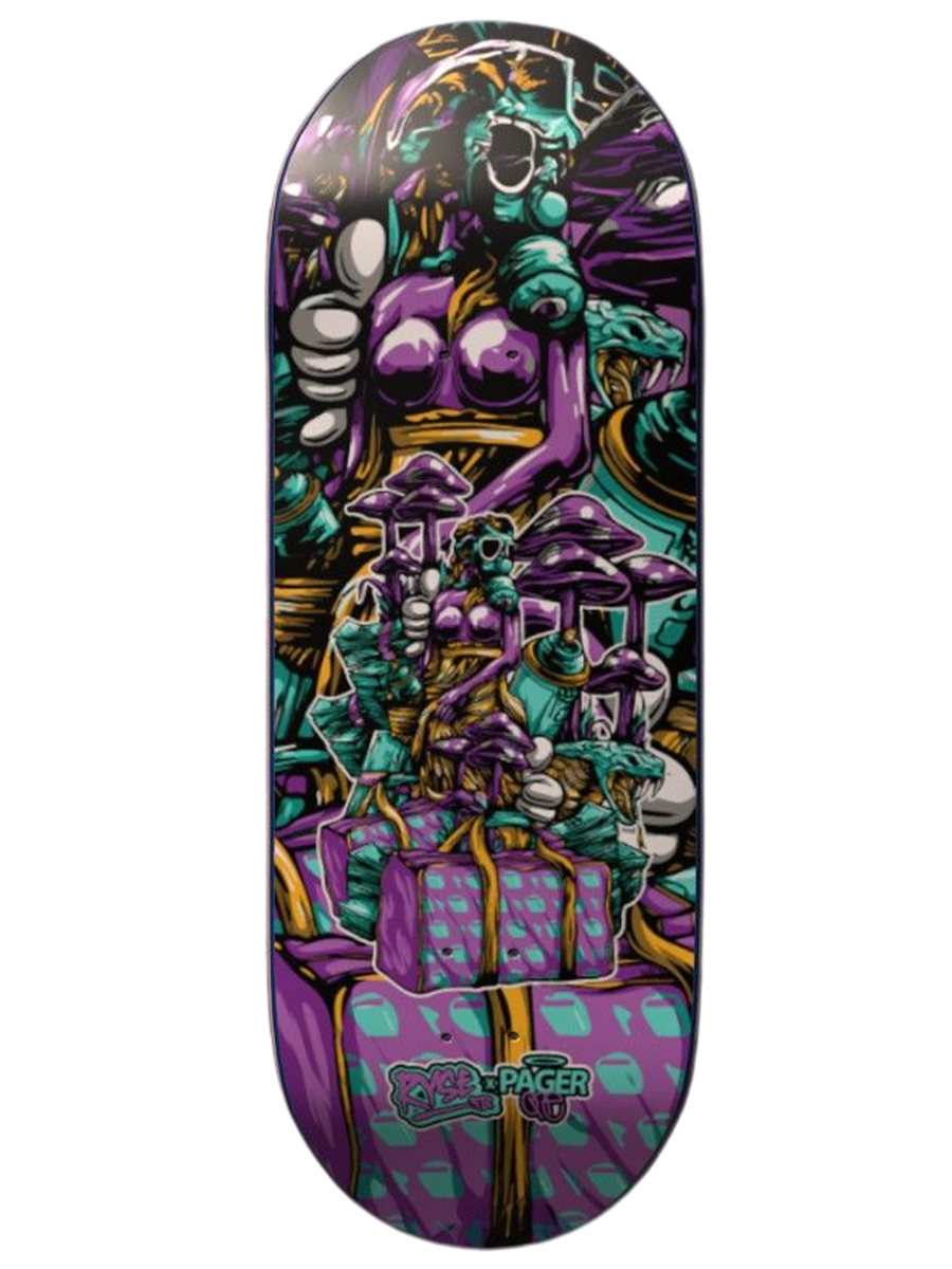 Ryse Fingerboard Deck - Mushroom Boss