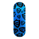 FlatFace G16 Fingerboard Deck - FF Logos on Blue Metallic