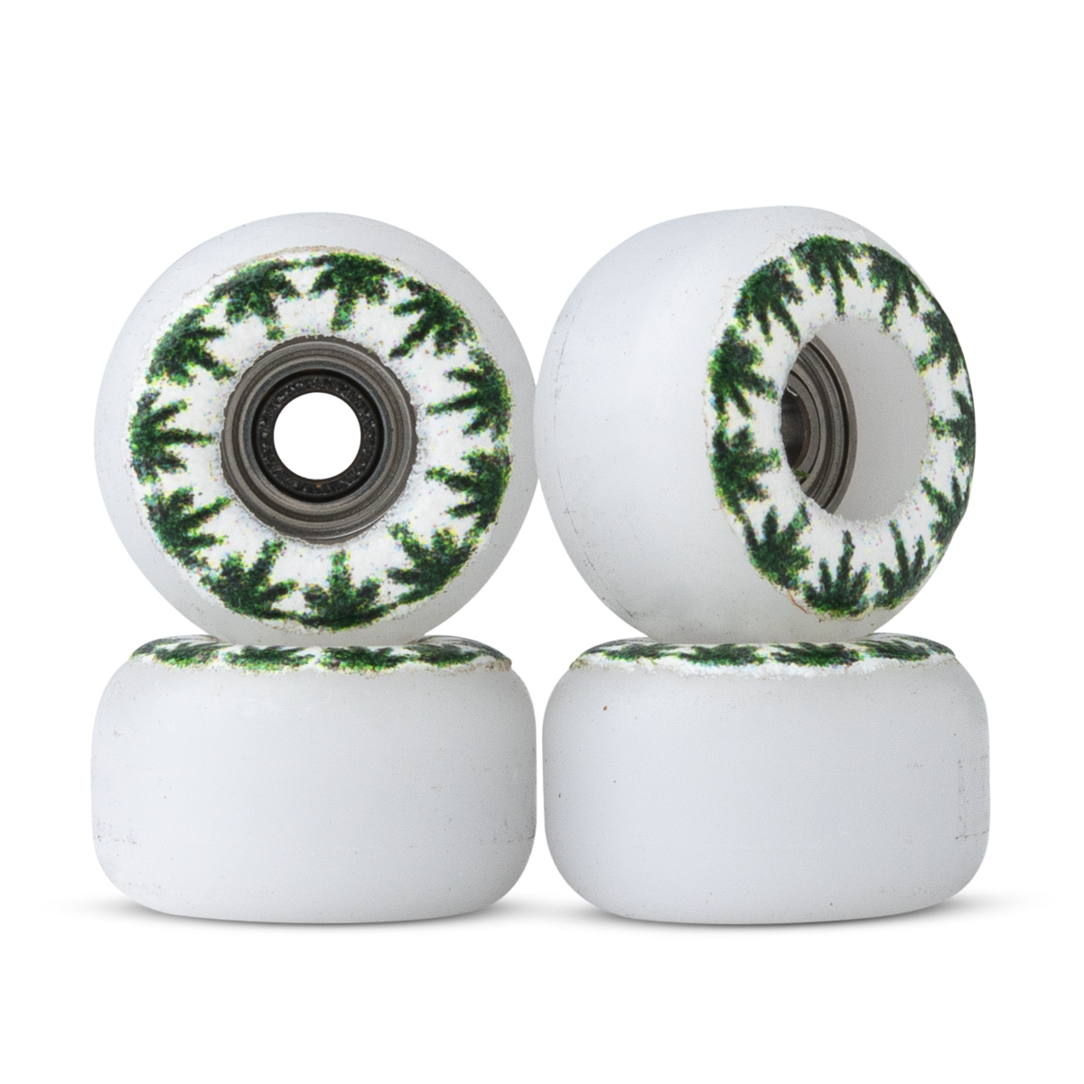 Dirty FB illPills Shred Shell Street Shape Wheels - Palm Trees