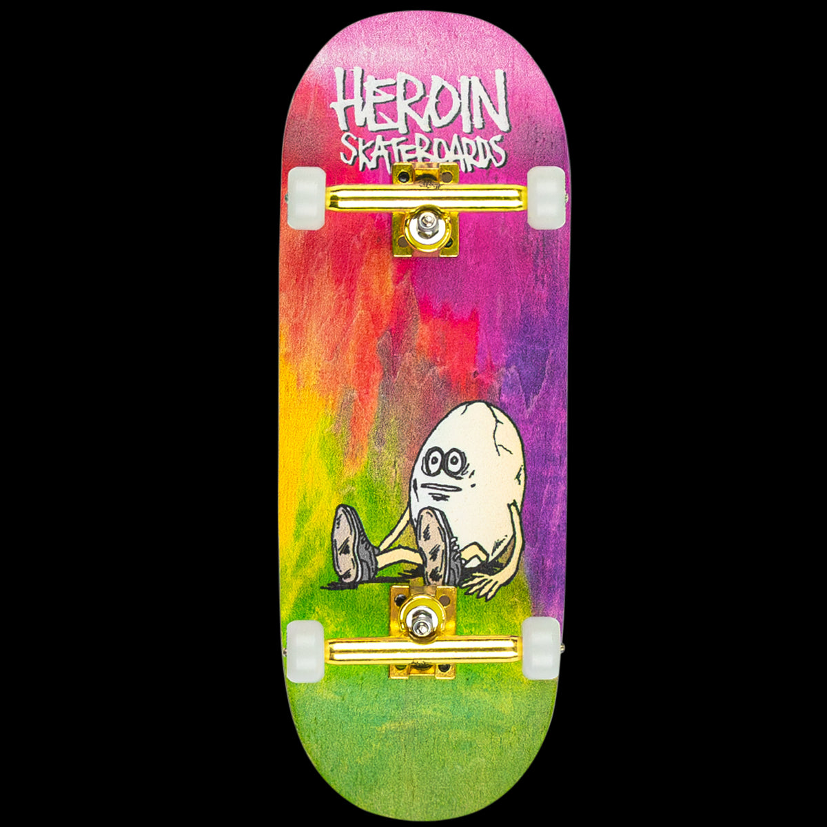 Close Up x Heroin Skateboards Fingerboard Complete - The Big Egg