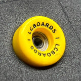 LC Boards Lettered Urethane Fingerboard Wheels - Bowl 2.0