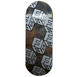 FlatFace x Cowply G16 Fingerboard Deck - White Cubes SE