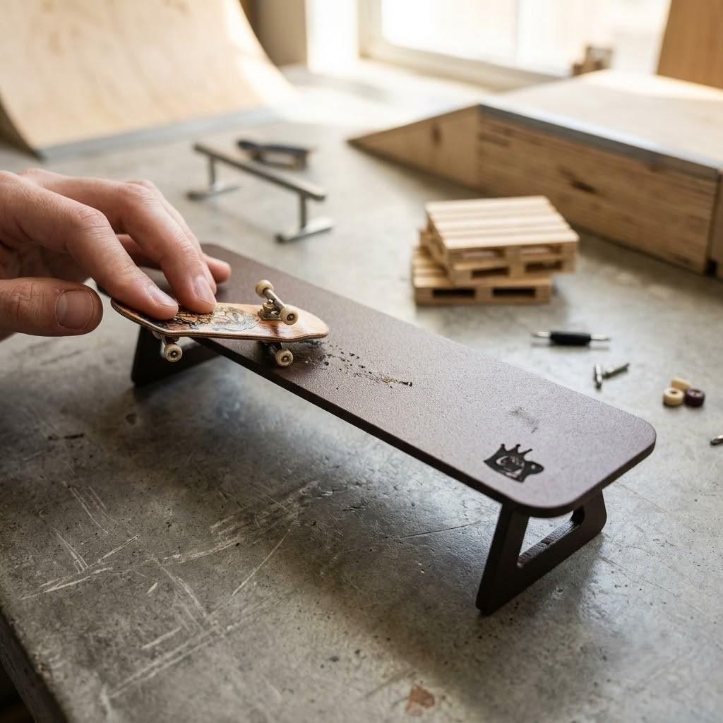 Grind Right Flat Bench Fingerboard Ramp