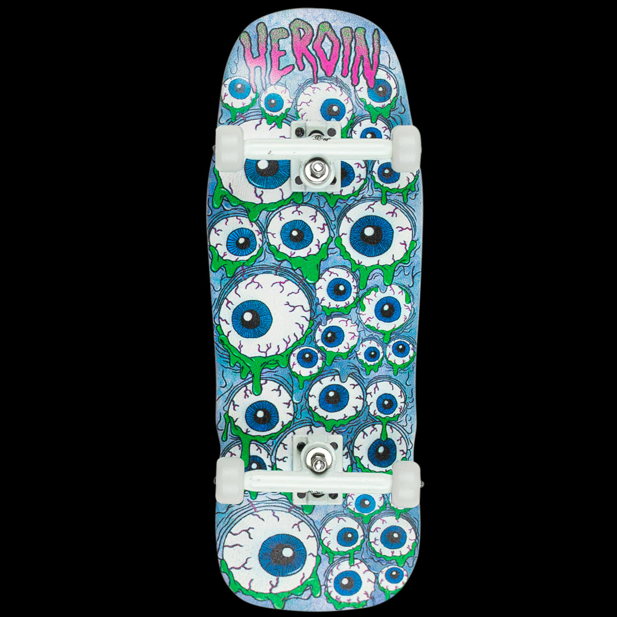 Close Up x Heroin Skateboards Fingerboard Complete - Mutant Eyeballer