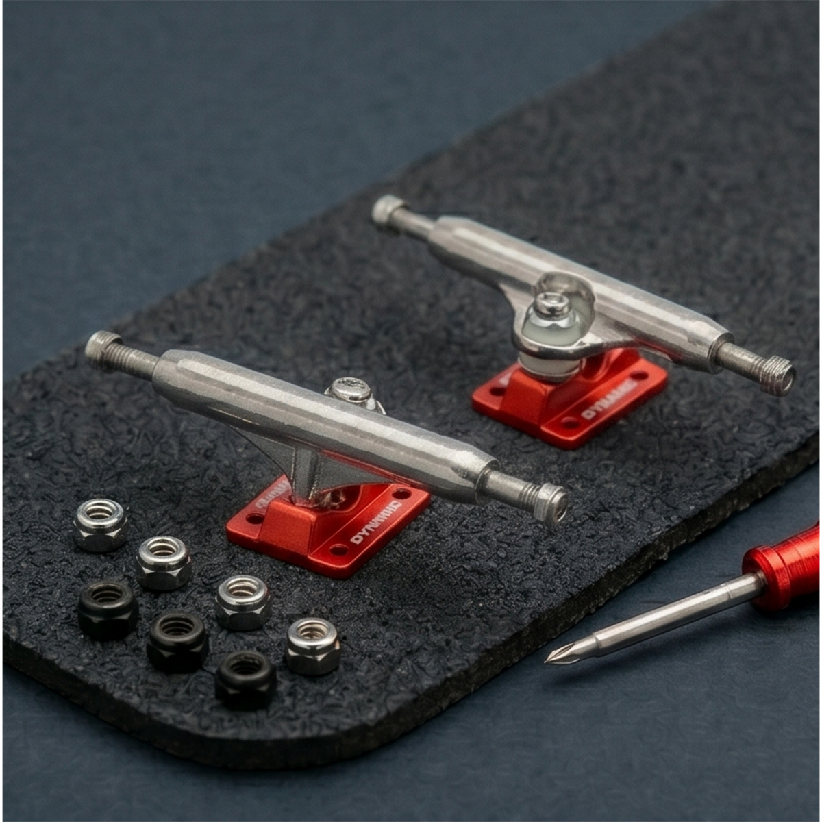 Dynamic Fingerboard Dual Bearing Trucks - 31mm