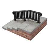 Silent Obstacles Fingerboard Ramp - Silent Stairset Rail