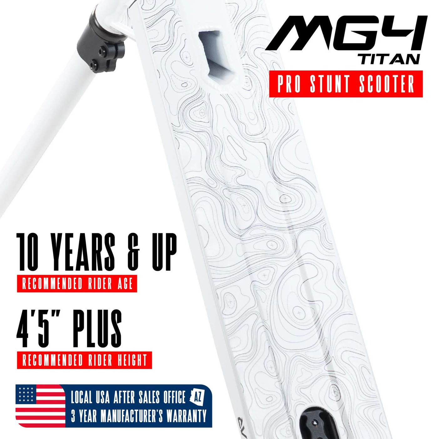 Madd MGP Gear VX10 Pro Freestyle Stunt Scooter (blau Madd MGP Gear VX10 Pro Freestyle Stunt Scooter (blau